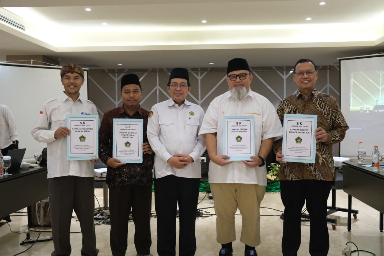 YPI Al Azhar Kembali Terima Perpanjangan Izin Operasional LAZ Nasional